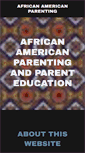 Mobile Screenshot of africanamericanparenting.org
